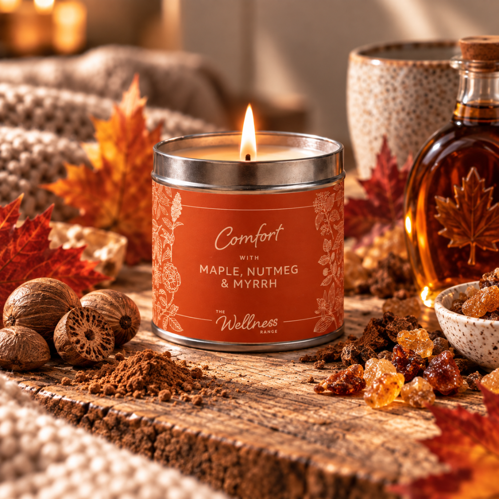 Comfort - Maple, Nutmeg & Myrrh Wellness Candle