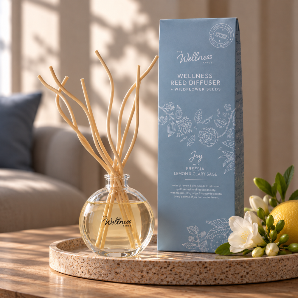 Joy - Freesia, Lemon & Clary Sage Wellness Reed Diffuser