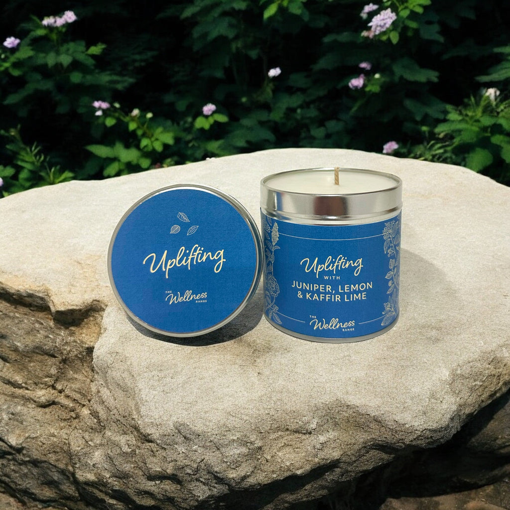 Uplifting - Juniper, Lemon & Kaffir Lime Wellness Candle