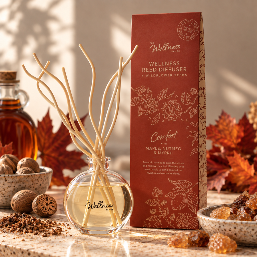 Comfort - Maple, Nutmeg & Myrrh Wellness Reed Diffuser
