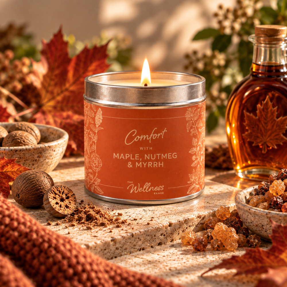 Comfort - Maple, Nutmeg & Myrrh Wellness Candle