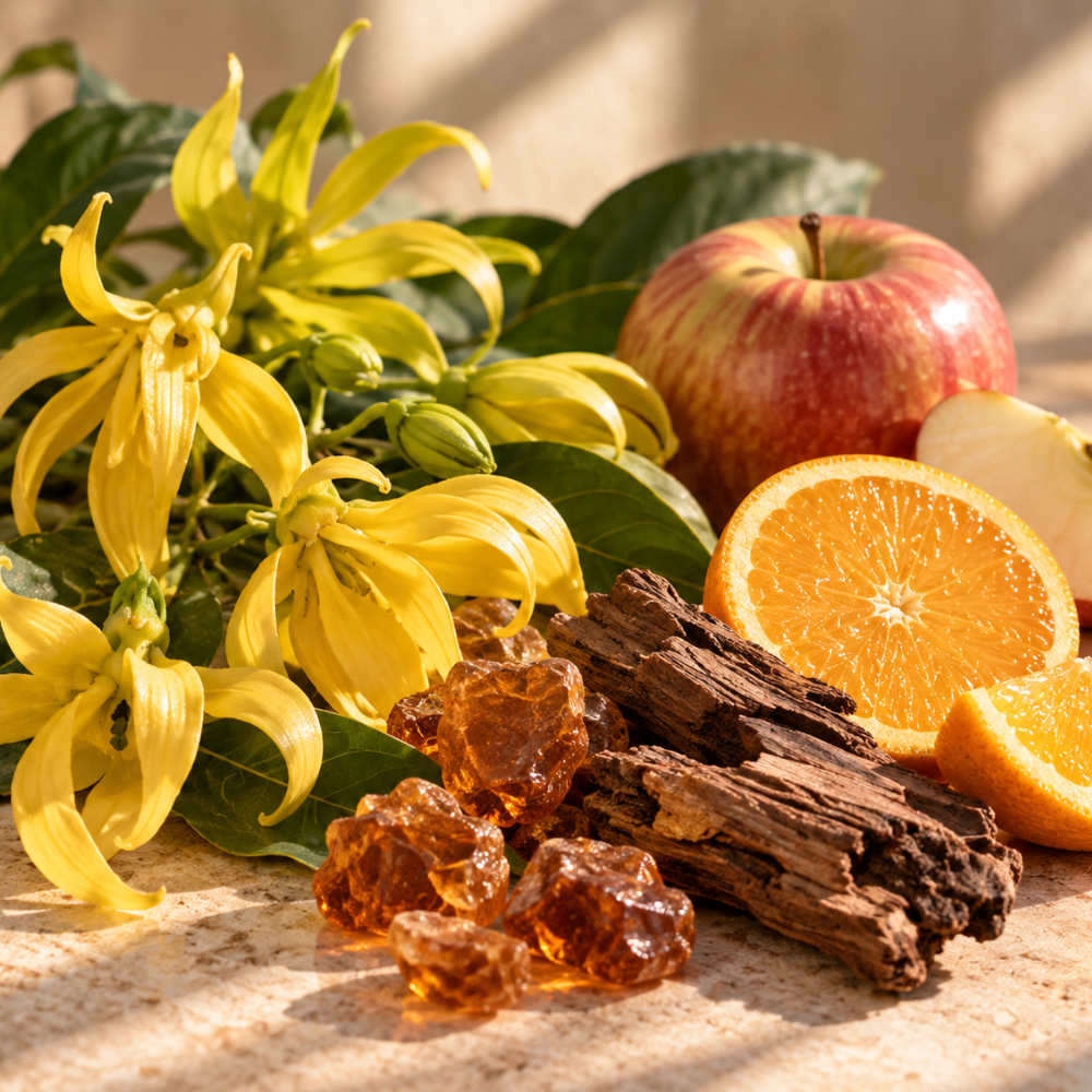 Soothe - Ylang Ylang, Amber & Cocobolo Wellness Glass Candle