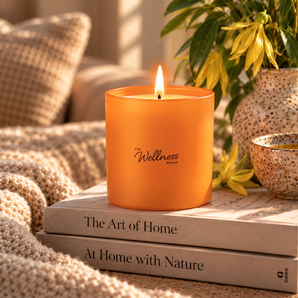 Soothe - Ylang Ylang, Amber & Cocobolo Wellness Glass Candle