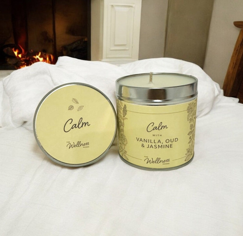 Calm - Vanilla, Oud & Jasmine Wellness Candle