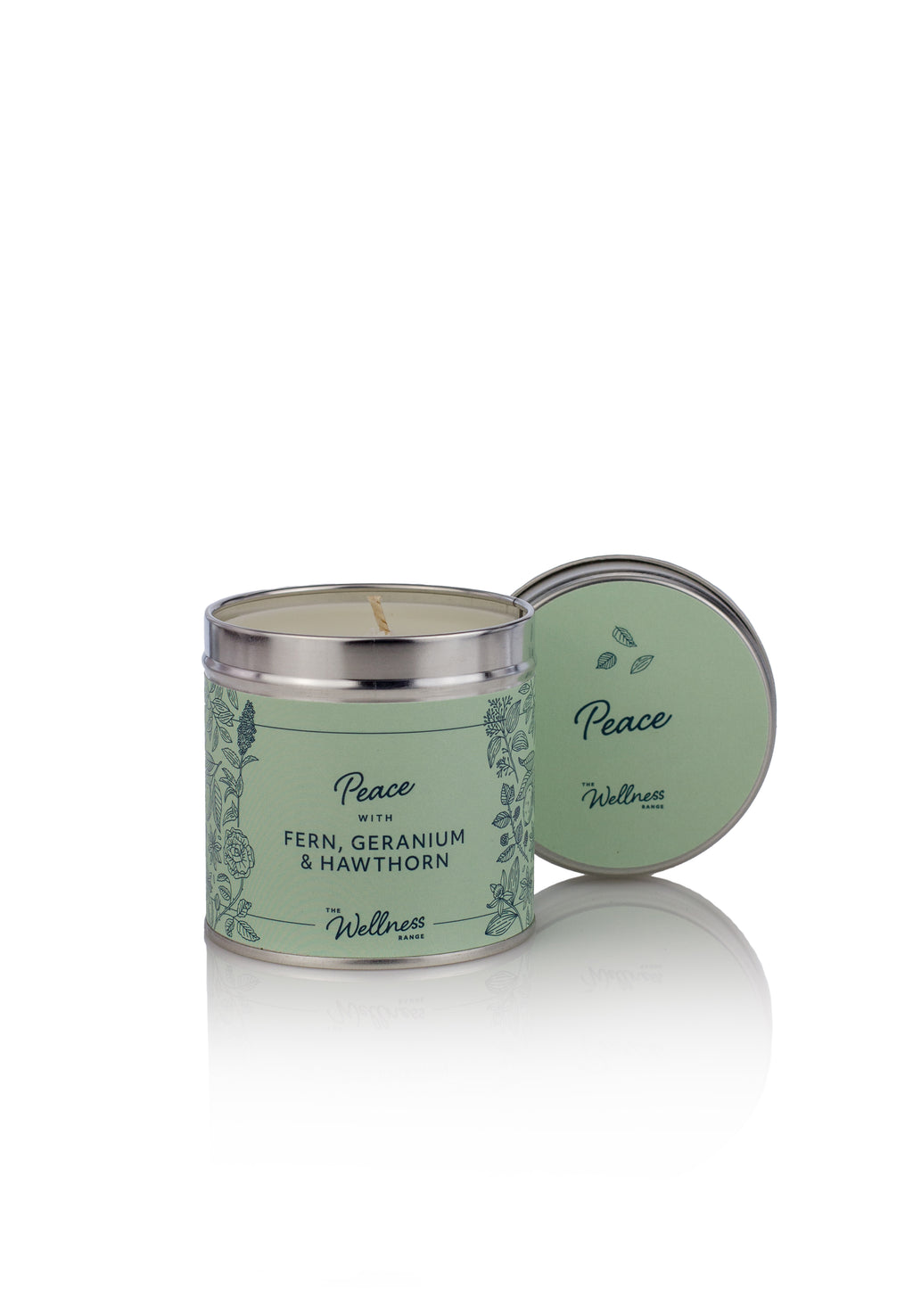 Peace -  Fern, Geranium & Hawthorn Wellness Candle
